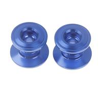 Mqiklt 2 Pezzi Ruote Guida per Auto RC Accessori per Pista Parti per Auto Radiocomandate Robuste Adatte per Competizione Pratica Personalizzazione, Blu
