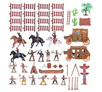 Mqiklt 43 Pezzi/Set West Figure Soldato Bambino