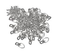 Mqiklt 500 Pezzi Appendiquadri Staffe Appendiquadri Metallo Facile Montaggio Ganci Robustezza Elegante Utilizzabili per Galleria