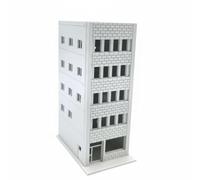 Mqiklt Edificio Giapponese Modello Architettura Miniatura Diorama Maquette Kit Montaggio Atmosfera Realistica con Texture Città, Tradizionale, Urbano