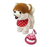 Mqiklt Giocattolo Interattivo Gatto Elettronico Peluche con Movimento Camminante E Sonoro Materiale Poliestere Compagno per Bambini Adatto per Decorazione, Stile D