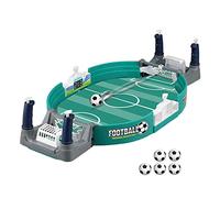 Mqiklt Giochi da Tavolo Gioco da Tavolo Calcio Mini Pinball Arcade Interattivo Sport Gioco Coordinazione Mano Occhio Bambino Montaggio Facile Portatile