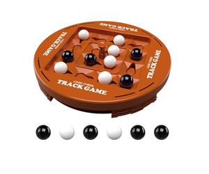 Mqiklt Gioco degli Scacchi, Gioco Educativo della Dama, Duelli di Scacchi, Puzzle Giocattolo, per Le Vacanze, Campeggio al Coperto