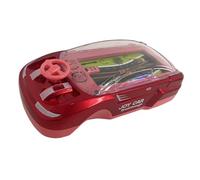 Mqiklt Gioco di Simulazione Automobilistica Portatile per Bambini con Coinvolgimento dei Genitori, Rosso