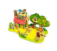 Mqiklt Kit Creativo Fai-da-Te per Costruire Modellini di Giocattoli, con Carta E Pannelli di Schiuma, Fai-da-Te per Compleanni E Feste dei Bambini, Stile C