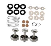 Mqiklt Kit di Riparazione Tromba, Cuscinetti in Sughero, Rondella, Stelo Del Pistone, Biella