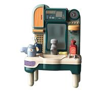 Mqiklt Lavabo Giocattolo per Bambini, Lavabo da Bagno con Acqua Corrente, Giocattoli Educativi per I più Piccoli, Verde B