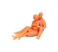 Mqiklt Miniature di Persone, Modellini 1.64, Miniature per Giardino delle Fate, Ornamento da Scrivania, Treni, Progetti Fai da Te, Figure Non Dipinte in, Stile f