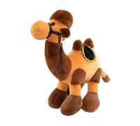 Mqiklt Peluche, Bambola di Peluche, Giocattolo, Creativo, Bellissimo Cammello, Bambola Imbottita, Auto, Decorativo per Soggiorno, Camera da Letto, Auto, 50 Cm