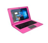 MQL-HDX Laptop portatile da 10,1 pollici, accesso a Internet, mini computer, semplice utilizzo in ufficio, più colori disponibili,Pink-3GB+64GB