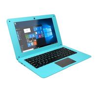 MQL-HDX Laptop portatile da 10,1 pollici, accesso a Internet, mini computer, semplice utilizzo in ufficio, più colori disponibili,Blue-6GB+64GB