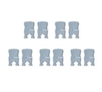 MQODLFP 10 pz Libro Stand Silicone Forma Intagliato Eid Resina Corano Supporto Pieghevole per Libro Titolare Musulmano Preghiera Libri Organizzatore Libri Mensola