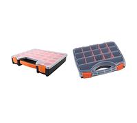MQODLFP 2PCS Portable Parts Box Vite Scatola di Immagazzinaggio Parti di Metallo Hardware Cacciavite Riparazione Veicolo Strumento a mano, B-320 & -312