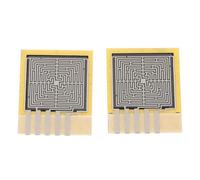 MQODLFP 2PCS Sensore di Forza 10g a 1Kg Film Resistivo Sensore di Pressione 4 Zone Alta Sensibilità per Skateboard Robot