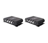 MQODLFP 2X -838 Amplificatore HIFI 2.1 Canali Auto MP3 Amp Ingresso AUX Regolazione dei Bassi alti e bassi Super Bass 20Wx2+40W Amplificatore