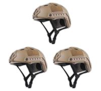 MQODLFP 3X Style SWAT Combat PJ Tipo Fast Casco per CQB