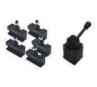 MQODLFP 6 pezzi cuneo cambio rapido Tool Kit Tool Kit tornio coltello titolare 250-000 & 250-001