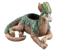 MQODLFP Fantastici animali vasi per piante vasi da giardino statua in resina regali per gli amanti della natura A