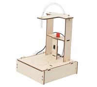 MQODLFP Modello di erogatore d'acqua fai da te con sensore a infrarossi, kit di strumenti per sperimentazione scientifica per imparare giochi di puzzle in legno