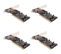 MQODLFP Scheda di espansione SATA 4X 3114 Array Scheda di conversione PCI a SATA con 4 porte