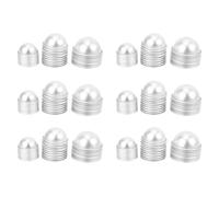 MQODLFP Set di 180 stampi a sfera, 3 dimensioni e bombe da bagno, per accessori fai da te