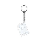 MQODLFP Wireless Charging Tracking Card Smart Waterproof GPS Locator Wallet Finder Funziona con App Find My App Mini Tracker B