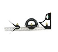 MQPALZKD 300 mm Acciaio inossidabile Goniometro in acciaio inossidabile Multi-funzione Righello multi Combinazione Combinazione Strumento angolo del certo 'angolo del Finder