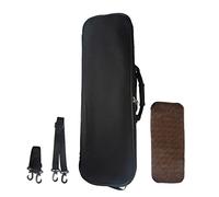 MQPALZKD Astuccio for violino con igrometro e cinturino for violino 3/4 Teen Fashion Zaino da viaggio multiuso