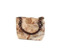 MQPALZKD Borsa a tracolla da donna con ascella in stile retrò con design a forma di faccia di cavallo in stile cinese