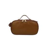 MQPALZKD Borsa cosmetica con doppia cerniera, grande capacità, area da viaggio portatile, pennello for trucco, grande custodia for articoli da toeletta