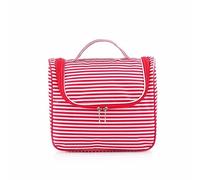 MQPALZKD Borsa cosmetica da viaggio in poliestere for trucco Borsa da trucco portatile for donna Organizzatore for borsa da uomo Kit da toilette Borsa con cerniera(3-Pack)