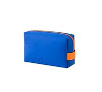 MQPALZKD Borsa cosmetica in pelle da donna mini borsa da trucco borsa portatile impermeabile borsa da toilette ragazza tote make up sacchetto casi di bellezza(Royal Blue)