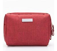 MQPALZKD Borsa cosmetica portatile da donna, da tenere in mano, mini borsa portaoggetti for trucco di bellezza, borsa da viaggio, organizer for articoli da toeletta(3-Pack)
