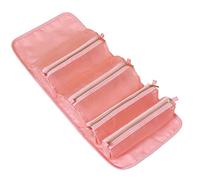 MQPALZKD Borsa cosmetica rimovibile portatile 4 in 1 di grande capacità Borsa da appendere pieghevole multifunzionale(C)