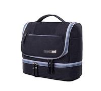 MQPALZKD Borsa da toeletta da viaggio appesa con un gancio e manette un sacchetto cosmetico impermeabile da uomini truccano la custodia organizzatore