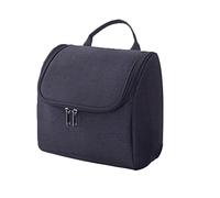 MQPALZKD Borsa da viaggio impermeabile for cosmetici da donna, da viaggio, da appendere, da donna, for il trucco, da toeletta, organizer grande(black-Soul Eater1)