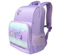 MQPALZKD Borse Scolastiche con Ghiaccio e Neve Traspiranti for Gli Studenti della Scuola primaria delle Classi 3-6