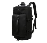 MQPALZKD Borsone da palestra Zaino Borsone sportivo impermeabile Borsone da viaggio Borsone da viaggio Bagaglio a mano con scomparto for scarpe(Schwarz)