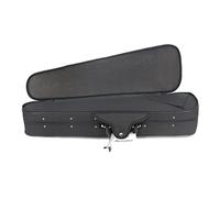 MQPALZKD Cinturino for violino Grand Oxford nero + compensato for violino 4/4 3/4 1/2 1/4 1/8 1/16(1/8)