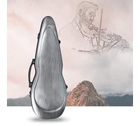 MQPALZKD Custodia for violino in composito in fibra di carbonio 4/4 Custodia for violino for violino acustico Custodia for violino for violino elettrico Custodia for violino idrometro