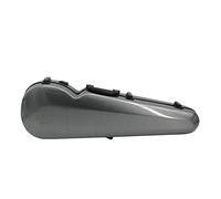 MQPALZKD Custodia for violino in fibra di carbonio con cinturino for termometro di umidità integrato for violino 4/4