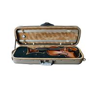 MQPALZKD Custodia for violino in similpelle Igrometro integrato adatto for custodia for violino 4/4 Fodera in flanella