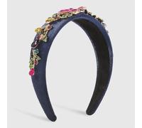 MQPALZKD Drill set headband personalized flower color drill bit headband hair accessories(C)