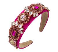 MQPALZKD Fasce for capelli da donna Accessori for capelli barocchi con diamanti incrostati
