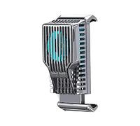 MQPALZKD Gioco portatile Mobile Telefono di raffreddamento Ventilatori di raffreddamento Game HeatSink Audio Aux Radiator(Silver)