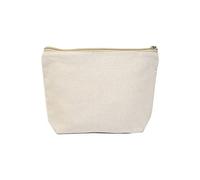 MQPALZKD La borsa con cerniera di colore naturale può contenere oggetti comuni Accessori for la conservazione Borsa for il trucco