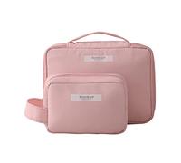 MQPALZKD Moda Borsa cosmetica di grande capacità sacchetto di stoccaggio della borsa da viaggio della borsa da viaggio della borsa da viaggio del sacchetto della toilette portatile portatile portatile