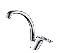 MQPALZKD Rotazione rubinetto della cucina Lavello ottone cromato calda e fredda del miscelatore Tap curvi uscita del tubo Rubinetti