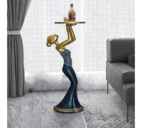 MQPALZKD Tavolino da caffè artistico Grande vassoio for ornamenti dal pavimento al soffitto Soggiorno Portico Mobile TV Mobili Decorazioni for la casa