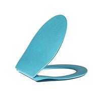 MQPALZKD Un Tasto BLU WC Coperchio È Conveniente For Pulire Rallentare E Nessun Rumore Universale